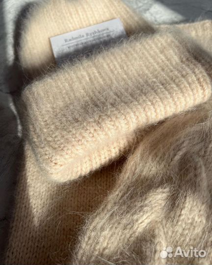 Шапка варежки снуд