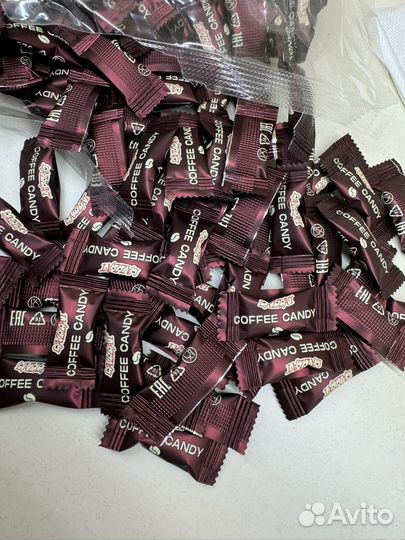 Coffee candy smile candy