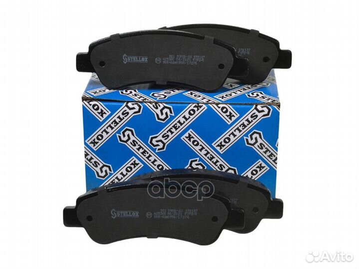 001 090SX колодки дисковые задние Citroen Jump