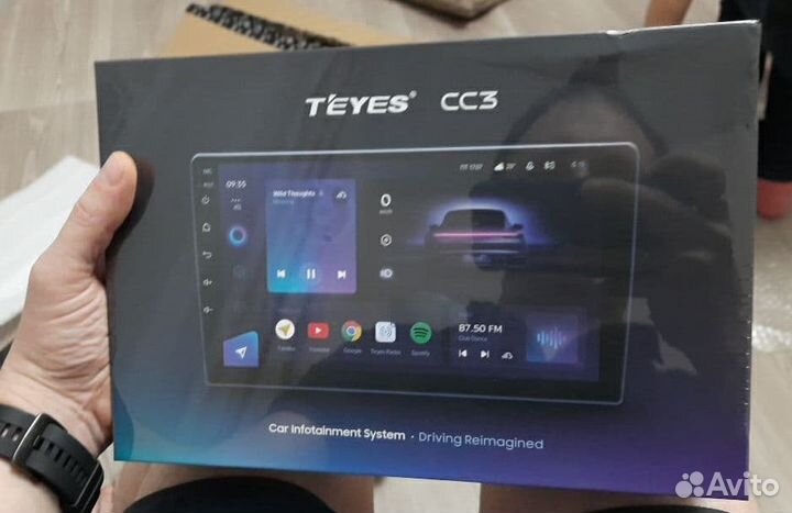 Штатная магнитола на android Teyes 9