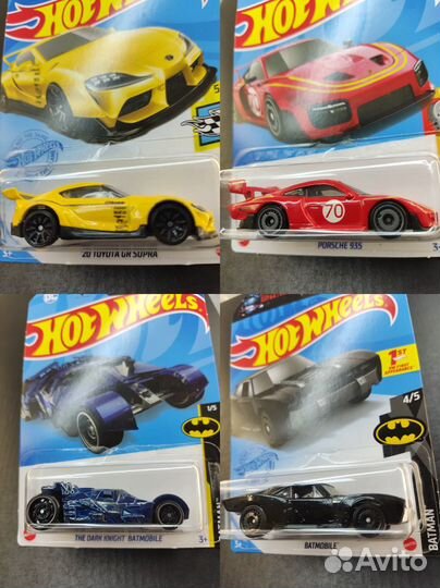 Машинки Hot Wheels - цены в описании