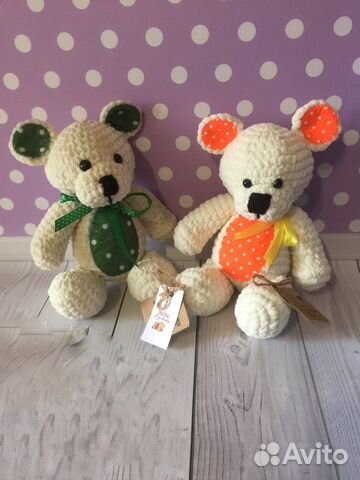 Плюшевые игрушки ручной работы