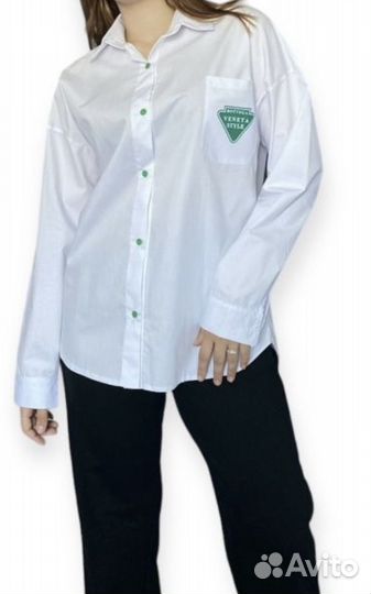 Рубашка женская оверсайз
