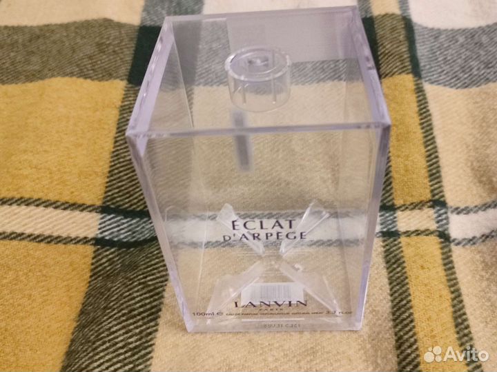 Упаковка от духов lanvin. Пластмасса