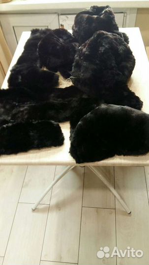 Шкурка животного цегейк а новая черная