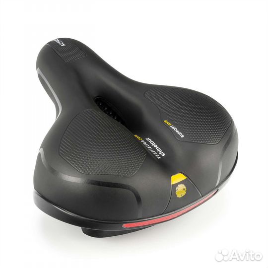 Сиденье для велосипеда/Мягкое,широкое седло