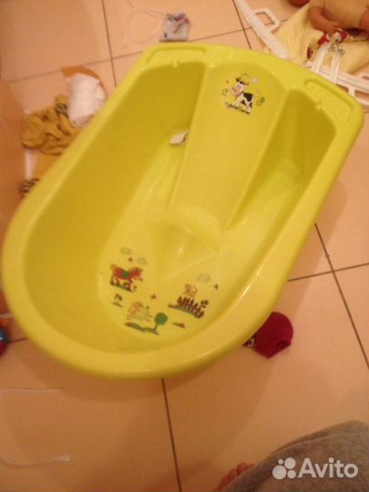 Ванночка для малыша и пеленальная доска