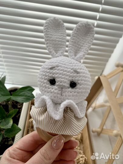 Подарочный набор Зайка-сплюшка и зайка-погремушка