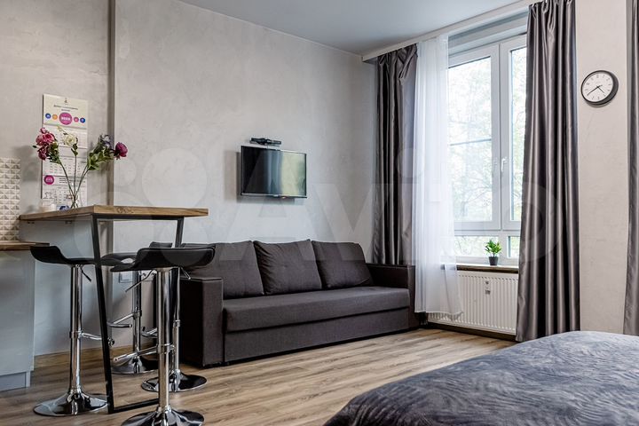 Квартира-студия, 38 м², 3/19 эт.