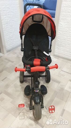 Детский велосипед с ручкой бу