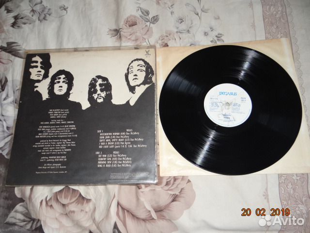 LP Nazareth Nazareth-1971 pegasus 1 UK press NM