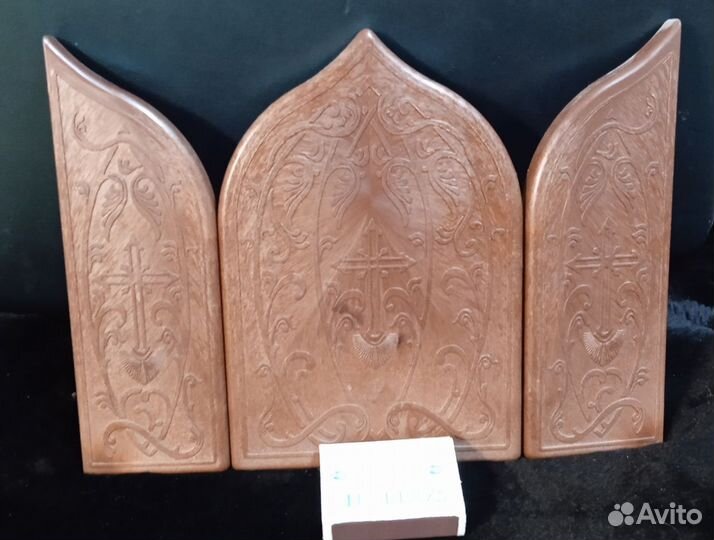 Икона Николай Чудотворец в складном киоте