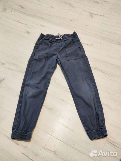 Брюки пакетом на мальчика,штаны трикошки 134 sin