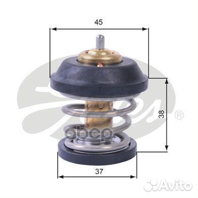 Термостат VAG A3/A4/A5/A6/A8/Q3/Q5/TT 04- 1.8T