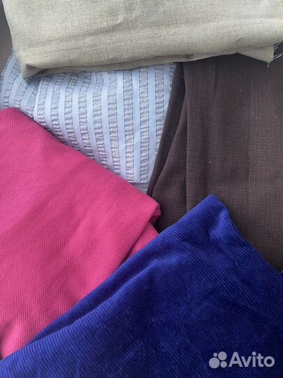 Ткань - остатки, цена за 1 отрез