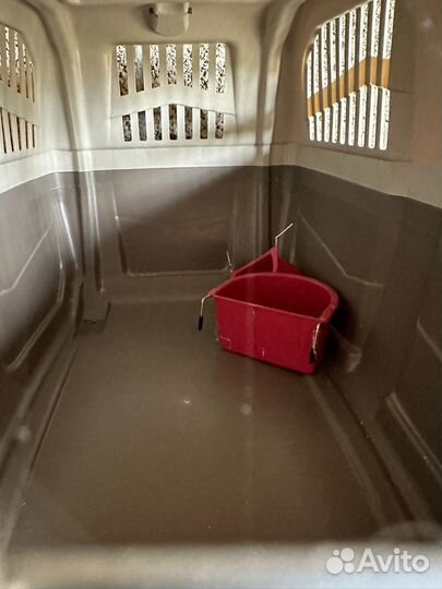 Переноска для животных пластиковая