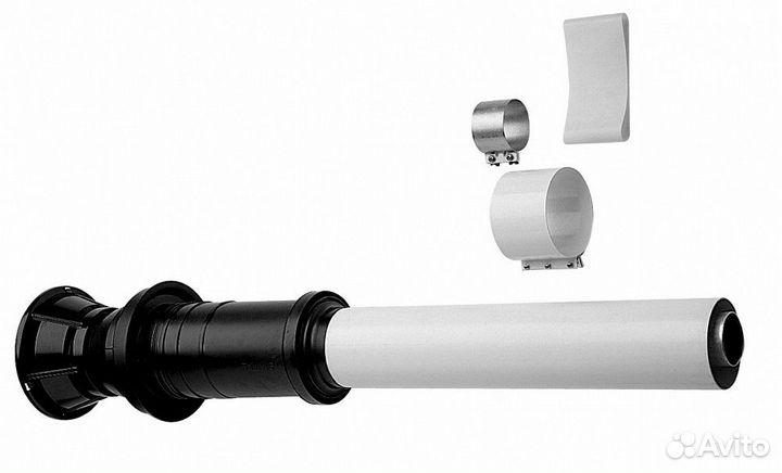 Вертикальный наконечник Baxi для коакс. трубы диам