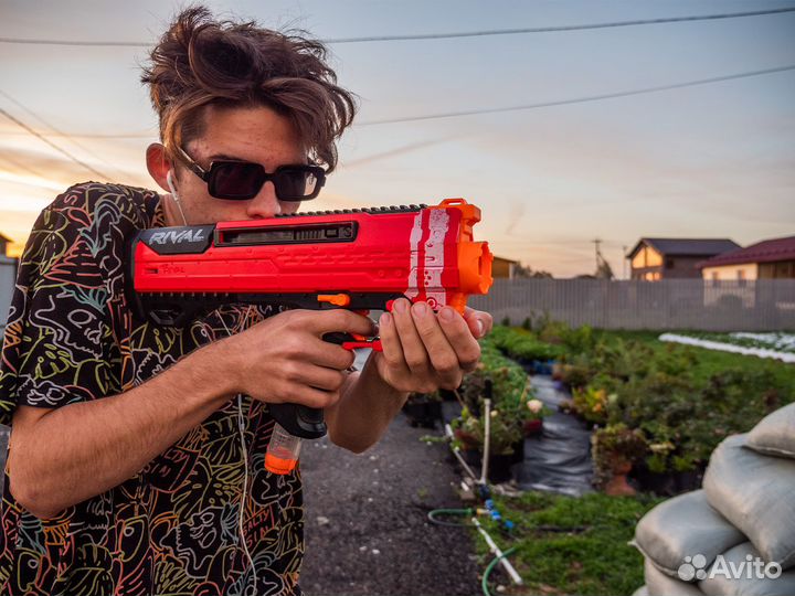 Бластер нёрф райвал гелиус