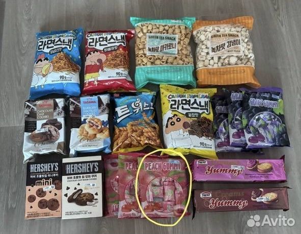 Корейский бальзам,карты,сладости
