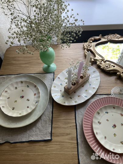 Тарелки фарфор новые