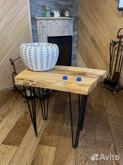 Прикроватный столик лофт