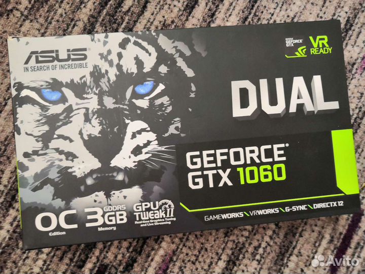 Видеокарта gtx 1060 3gb