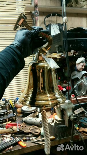 Корабельная рында колокол гонг