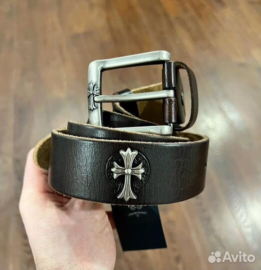 Ремень из натуральной кожи Chrome Hearts