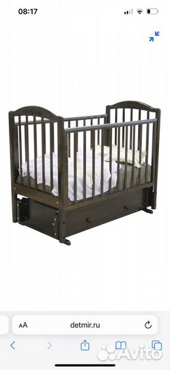 Детская кроватка Можга С 725 с универс. маятником