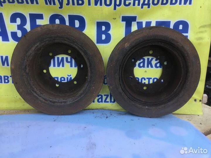 Диски тормозные задние Mitsubishi Pajero 2