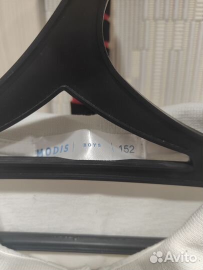 Рубашка белая на мальчика 140