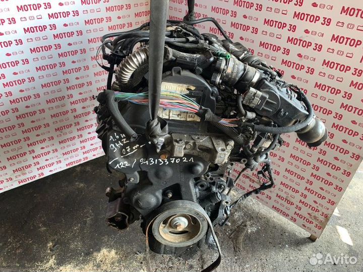 Двигатель Peugeot 206 1.6 HDI 9HZ 2007