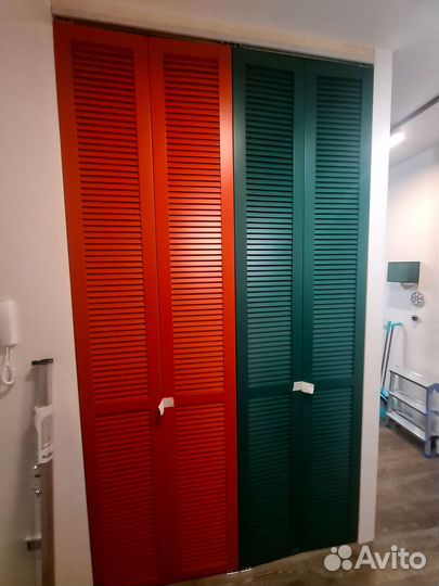 Жалюзийные двери на заказ