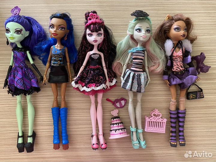 Кукла Монстер Хай и барби