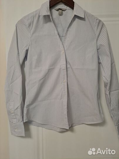 Рубашка голубая,размер 40