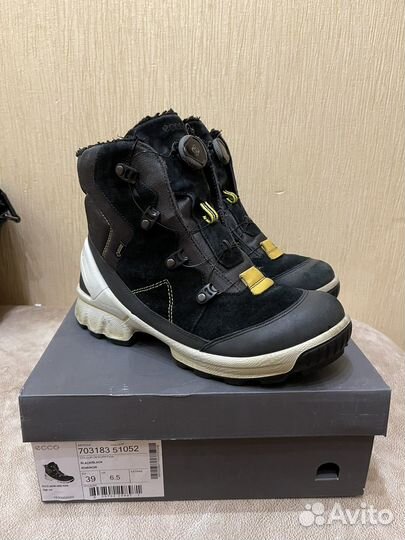 Зимние ботинки ecco