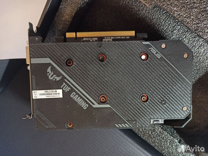 Asus GeForce GTX 1660 super TUF Gaming 6Гб