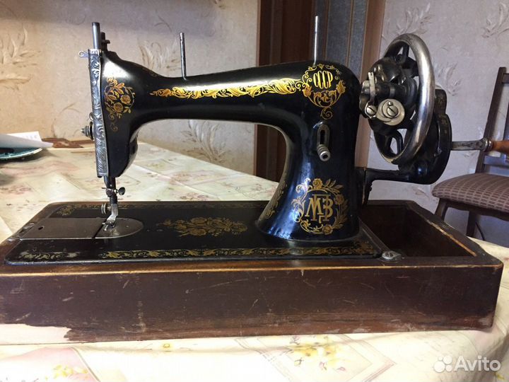 Швейная машинка, ручная пмз 1948 г