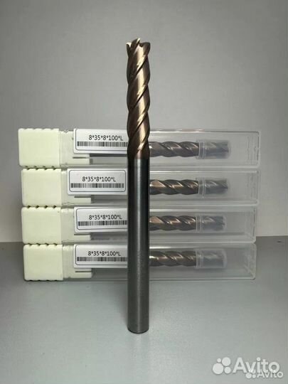 Фреза texno-T 8*35*8*100L