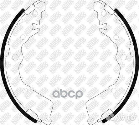 Колод. торм. бар. nibk FN0674 NiBK