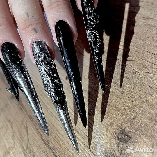 Маникюр педикюр наращивание ногтей в салоне