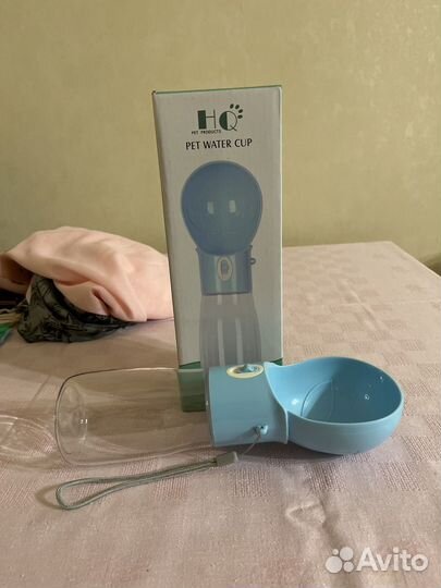 Бутылка для воды для животных