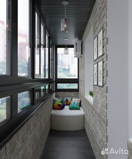 Остекление балкона