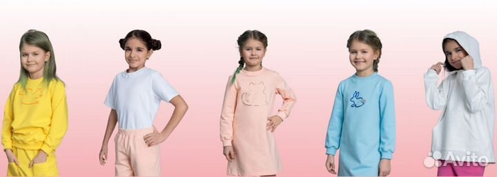 Детская одежда для девочек новая