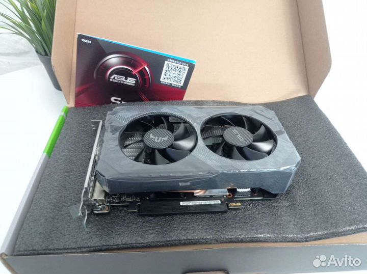 Новая видеокарта asus geforce GTX 1660ti