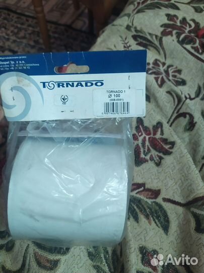 Канальный вентилятор 100 торнадо 1