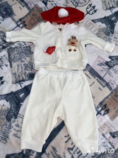 Костюм новогодний детский Choupette 6-9 мес