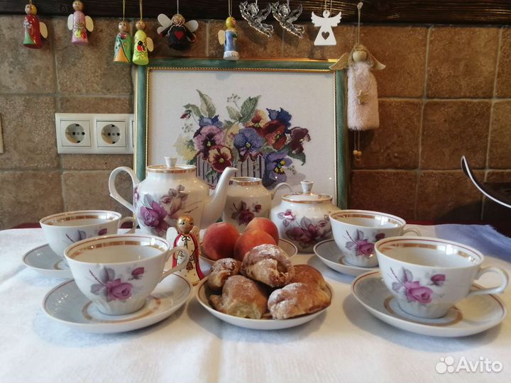 Чайный сервиз СССР Рига и Вербилки