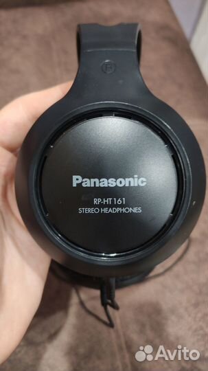 Наушники Panasonic RP-HT161E чёрный