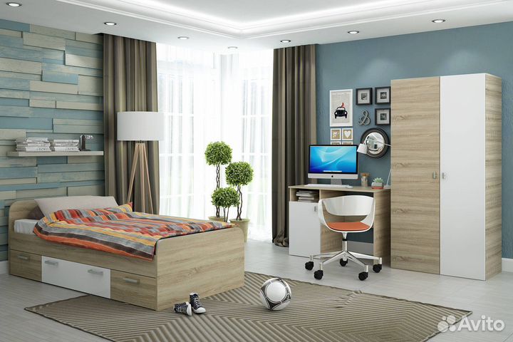 Стол компьютерный новый с надстройкой